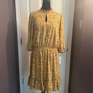 Spring/summer floral dress